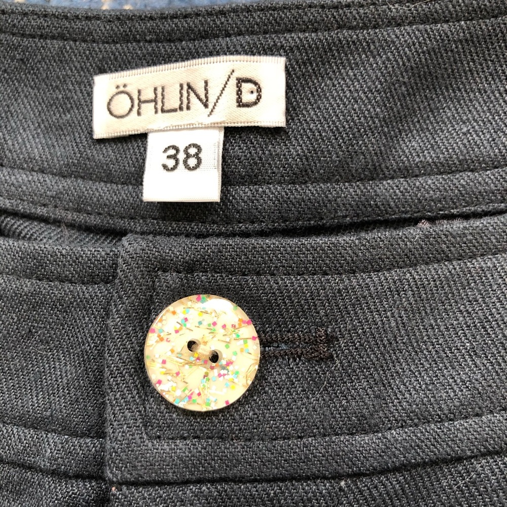 OHLIN/D Wide Leg Hemp Pants 38 - Picture 4 of 5